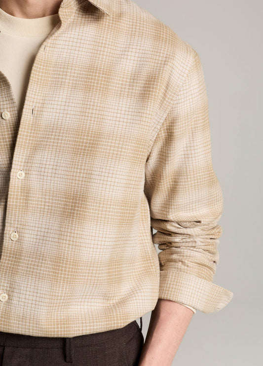 Ballow Plaid Cotton Button-Front Shirt - US 2718