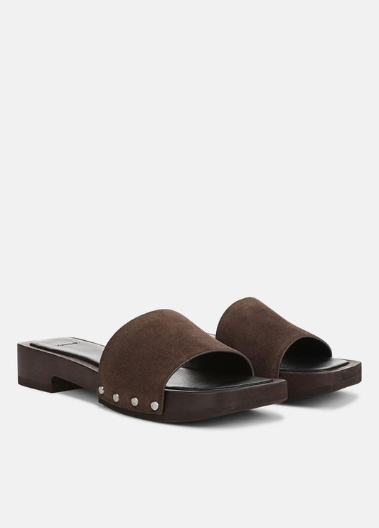 Barbara Leather Slide Sandal - US 2584