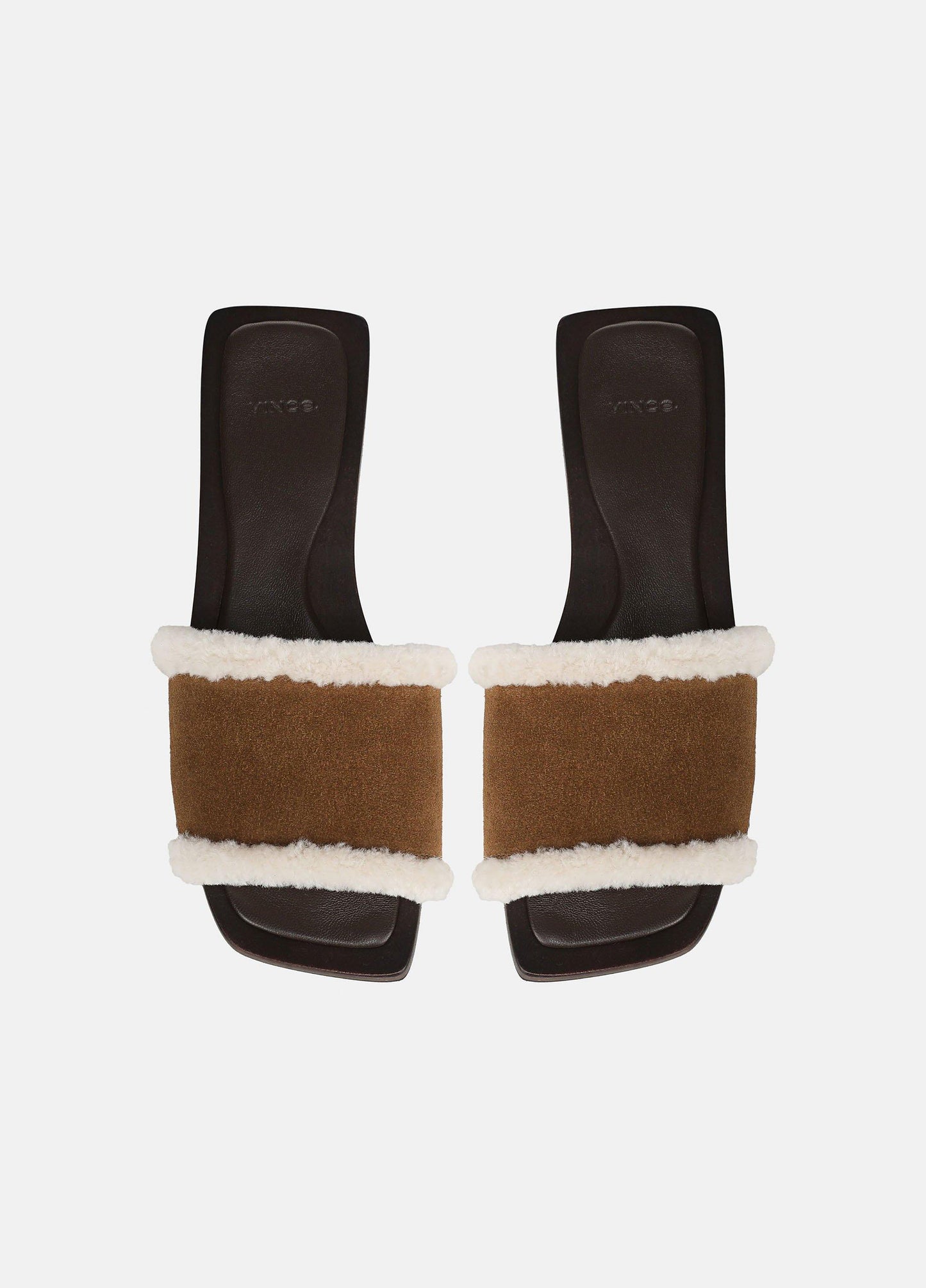 Barbara Shearling Slide Sandal - US 1535
