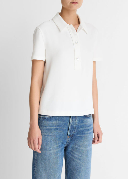 Crepe Polo Shirt - US 7502