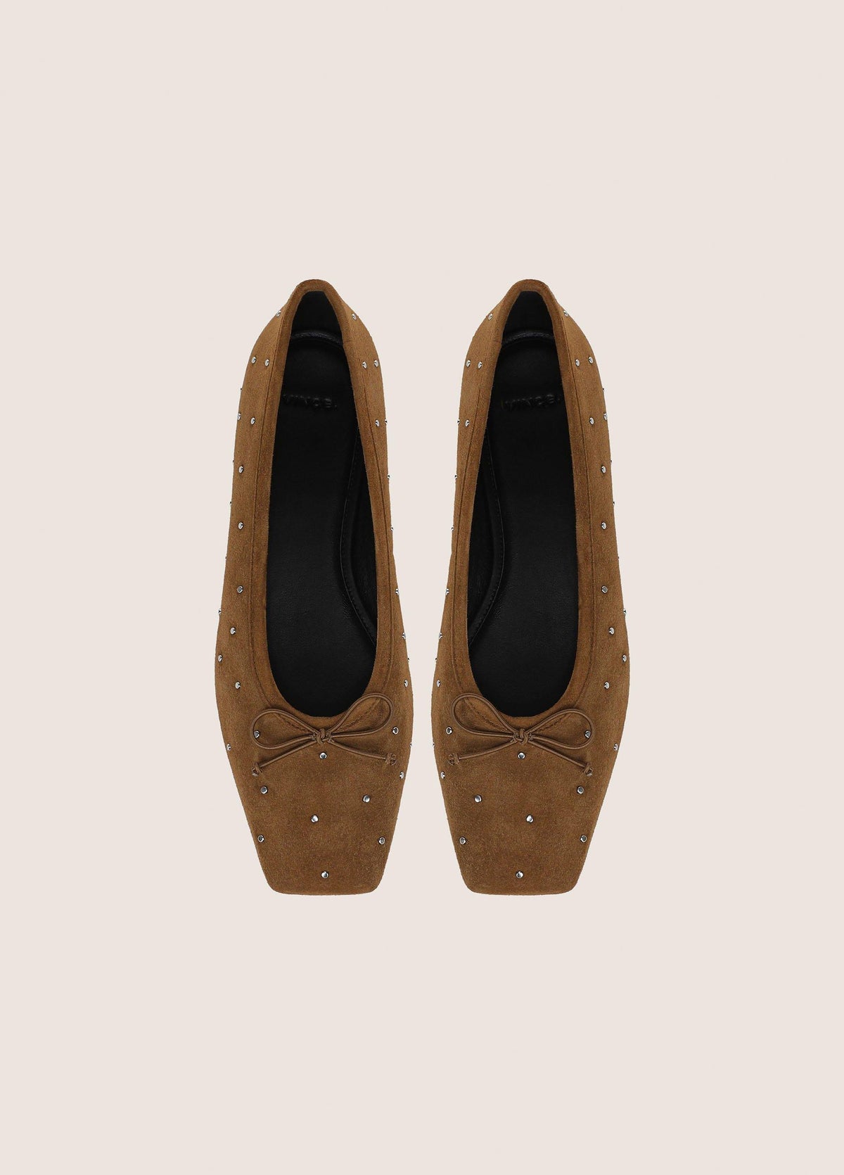 Darla Studded Suede Ballet Flat - US 2543