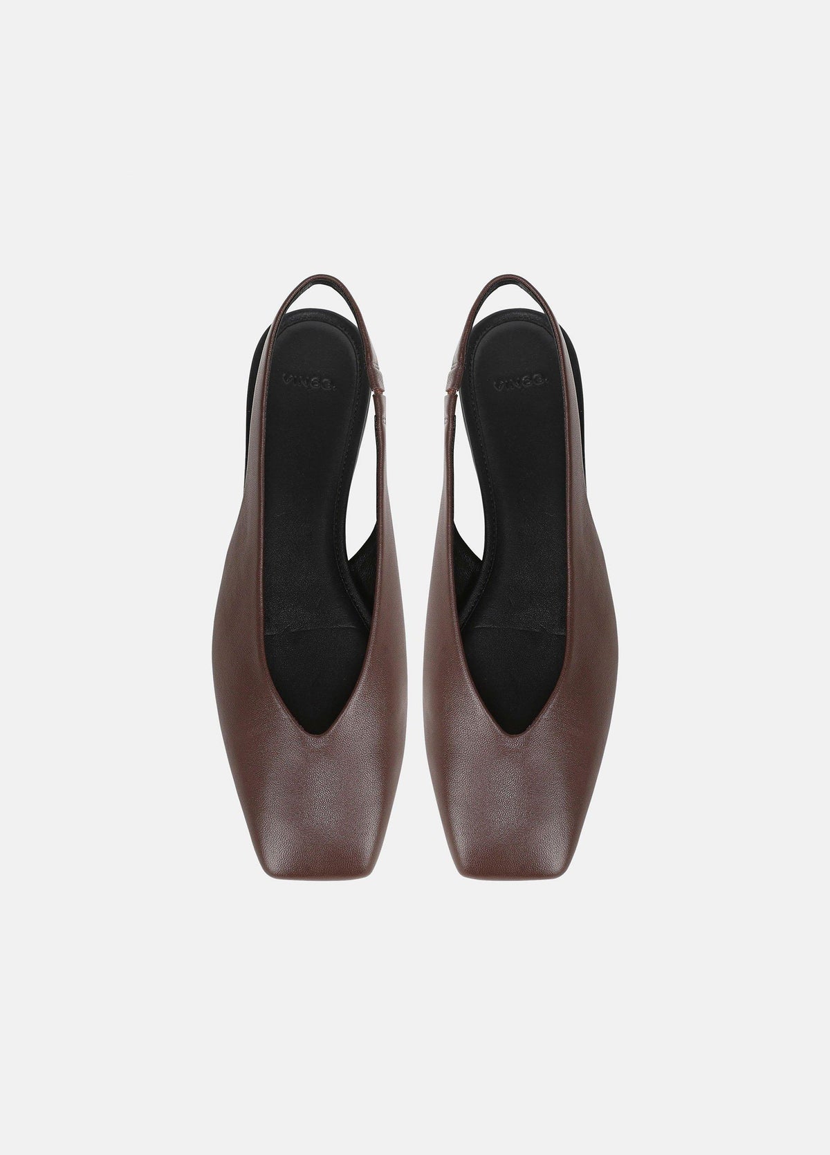 Darlina Leather Slingback Flat - US 7839