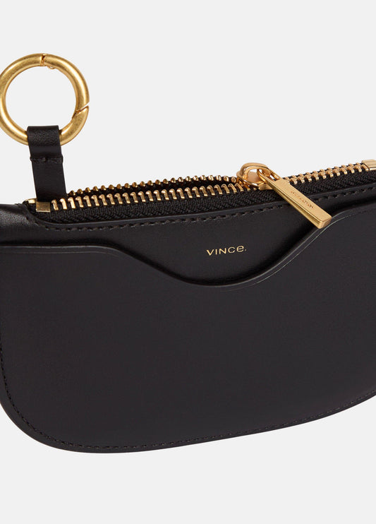 Demma Nappa Leather Half-Moon Cardholder - US 9189