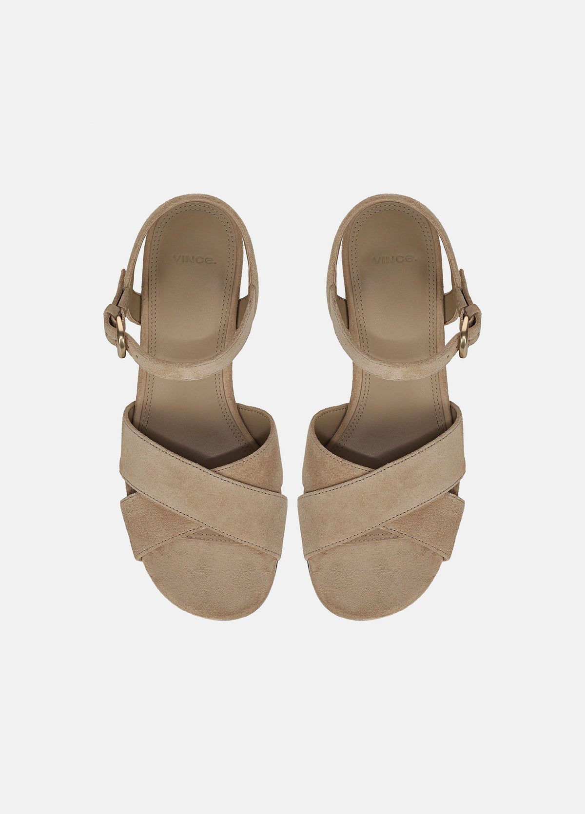 Ericka Suede Platform Sandal - US 3157