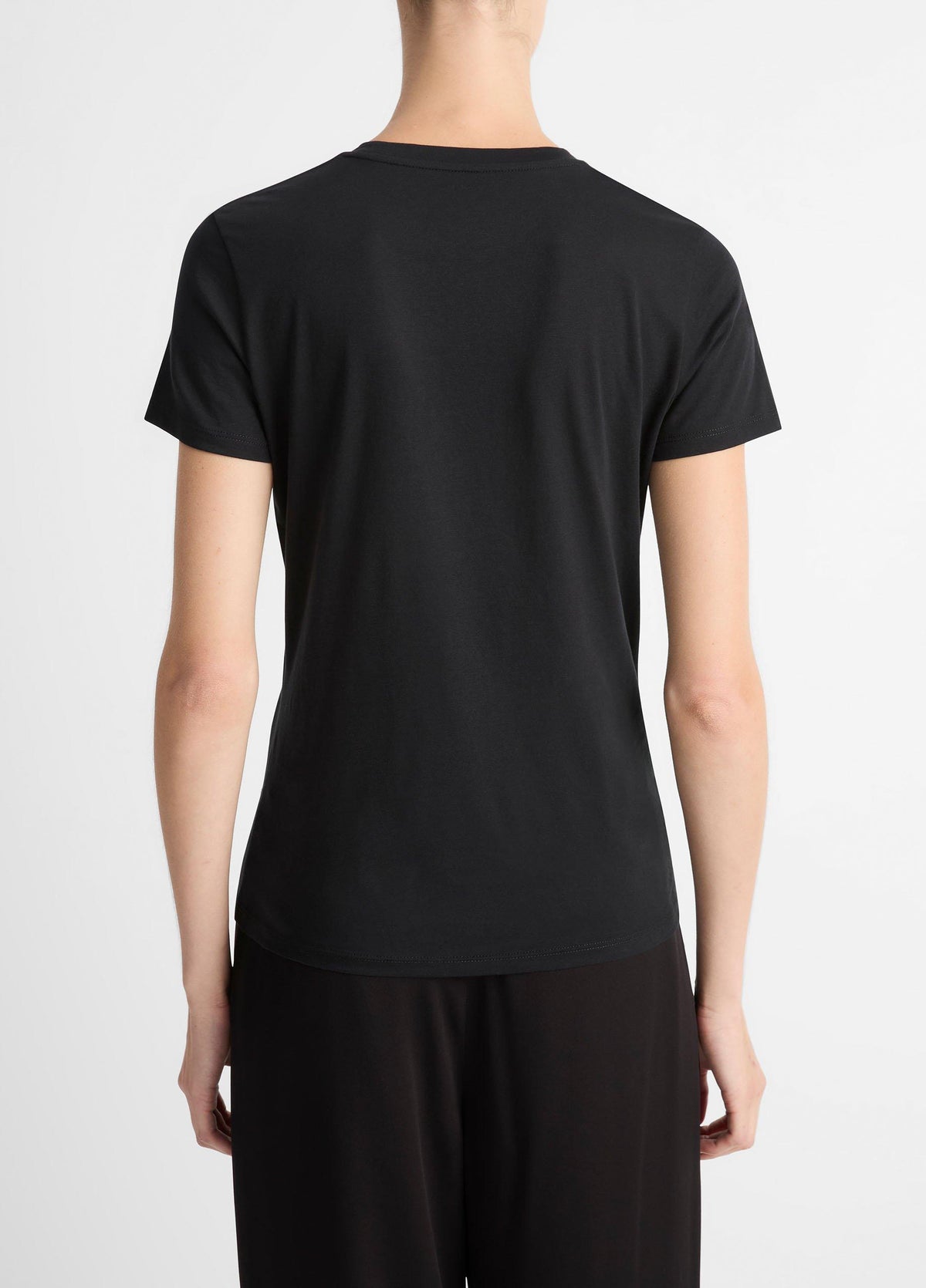 Essential Pima Cotton Crew Neck T-Shirt - US 7580