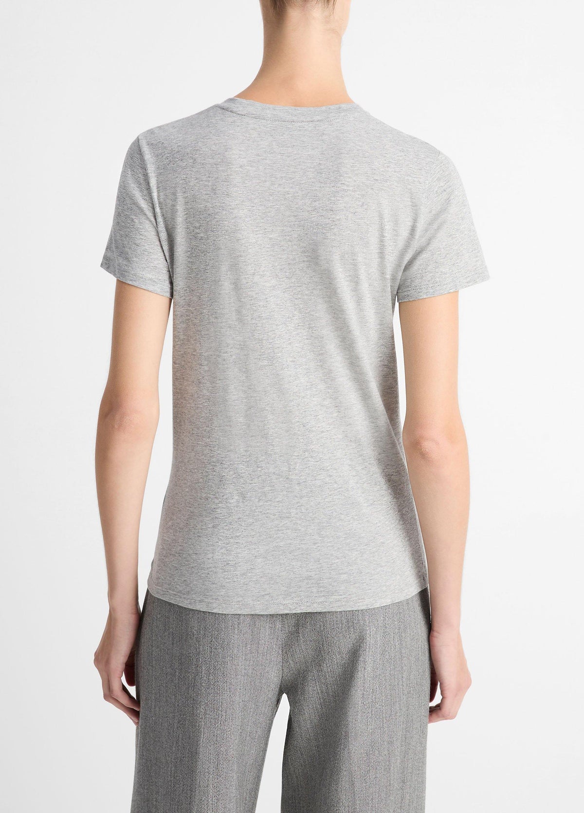Essential Pima Cotton Crew Neck T-Shirt - US 5374