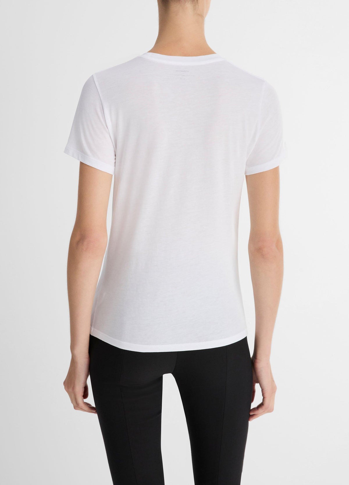 Essential Pima Cotton Crew Neck T-Shirt - US 8769