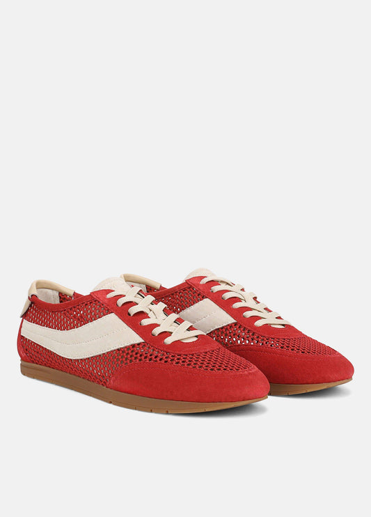 LA Suede & Netting Slip-On Runner Sneaker - US 3381