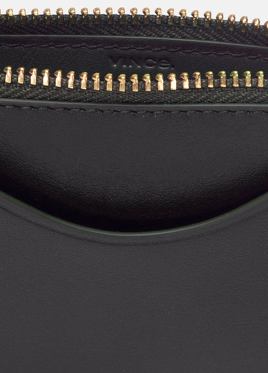 Leather Zip-Top Card Case - US 2964