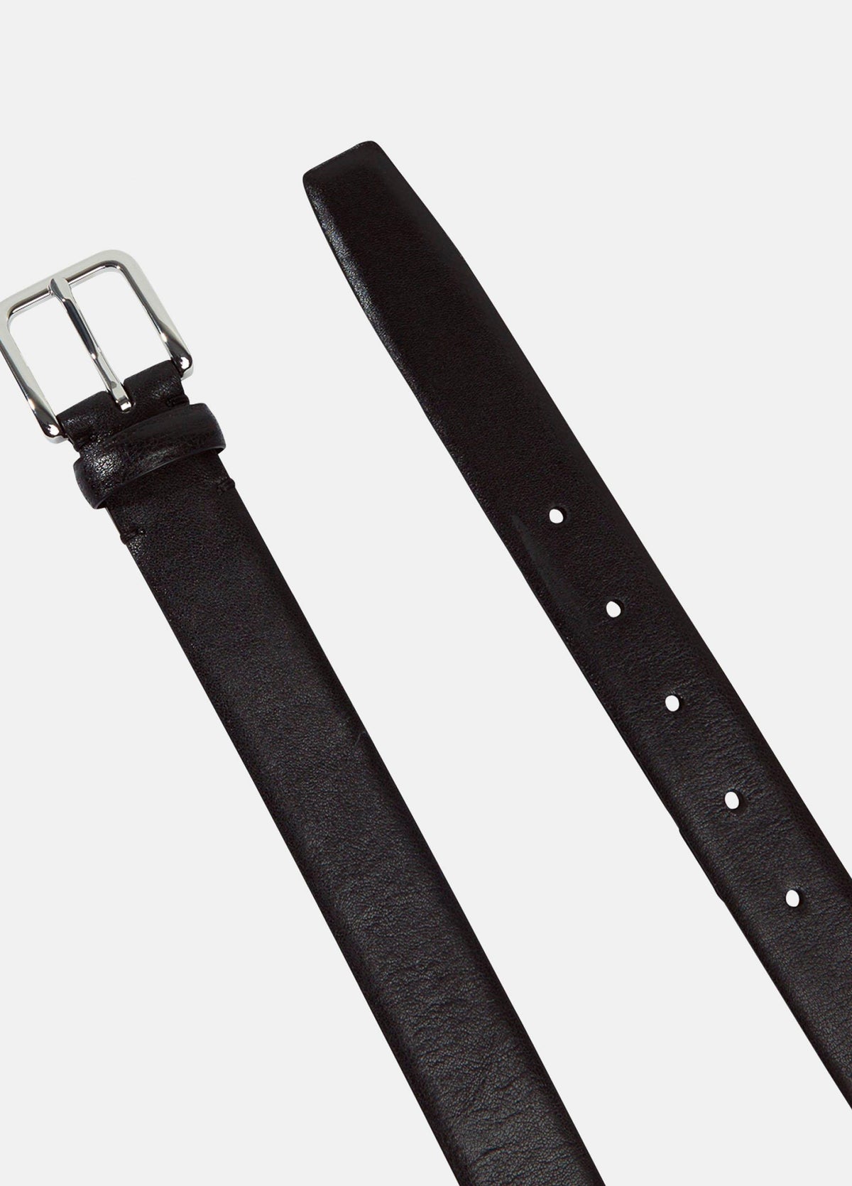 Men's Alex 30mm Polished Leather Belt - US 6968