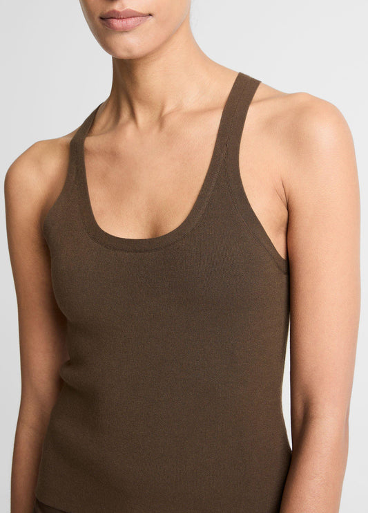 Milano-Stitch Scoop-Neck Sweater Tank - US 0223