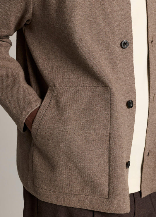 Milano-Stitch Shirt Jacket - US 9178