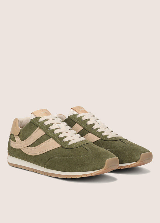 Oasis Suede & Leather Runner Sneaker - US 3229