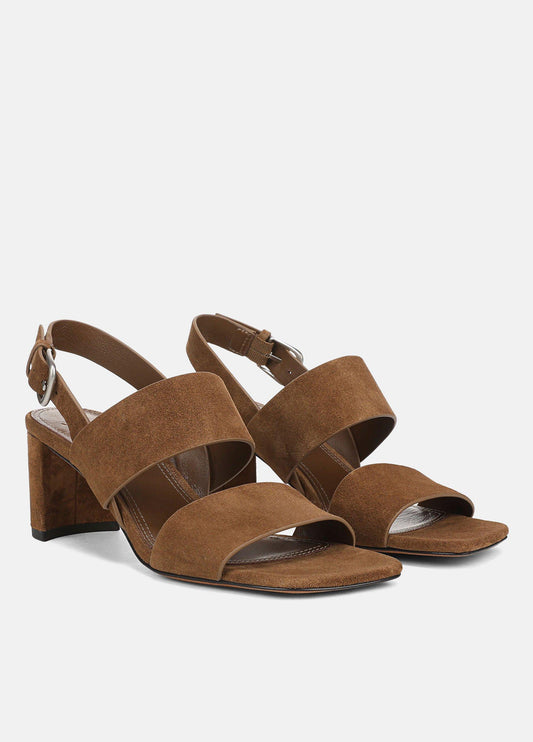 Oliana Suede Heeled Sandal - US 7849