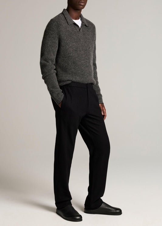 Owen Athletic Knit Wool-Blend Elastic-Waist Pant - US 7980
