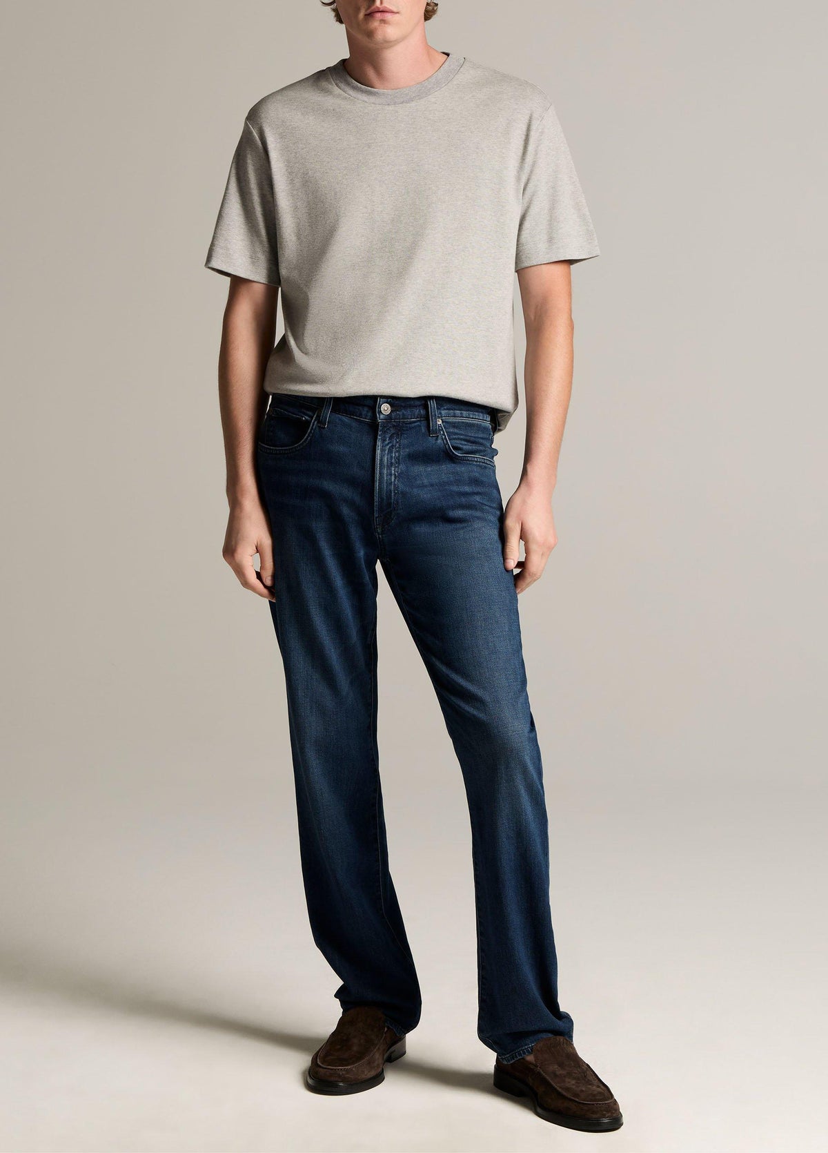 Peached Cotton Jersey T-Shirt - US 4983