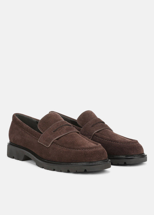 Siena Suede Lug-Sole Loafer - US 1338