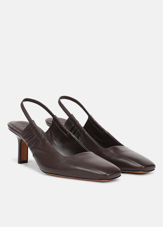 Venice Leather Slingback Heel - US 5088