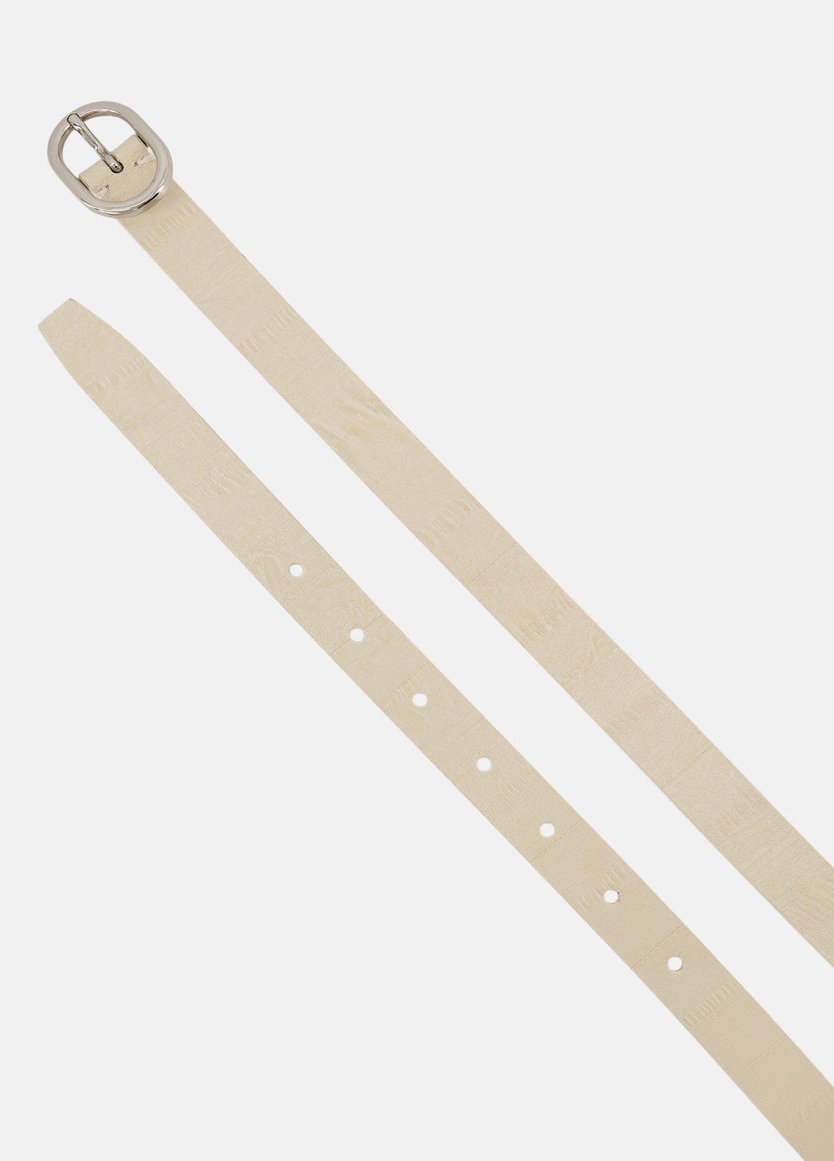 Women's Avery 20mm Eel-Embossed Leather Belt - US 3386