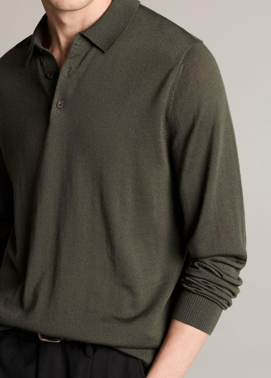 Wool Polo Sweater - US 0941