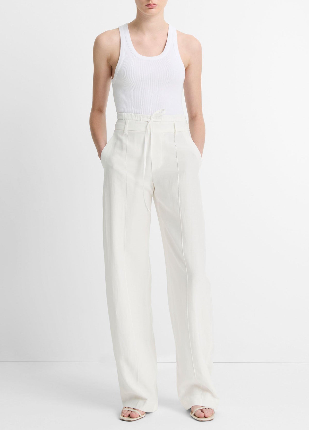 Ribbed Scoop-Neck Tank - US 6768