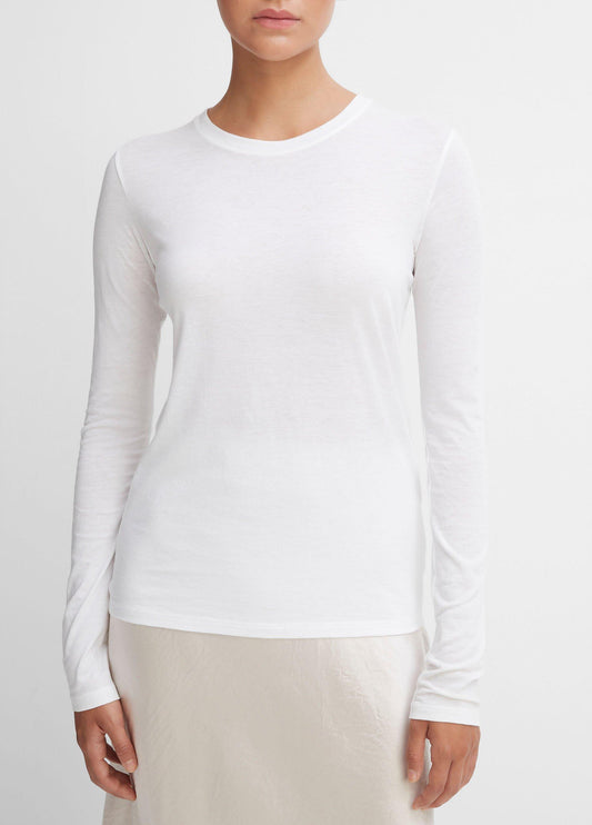 Essential Long Sleeve Crew Neck T-Shirt - US 7935