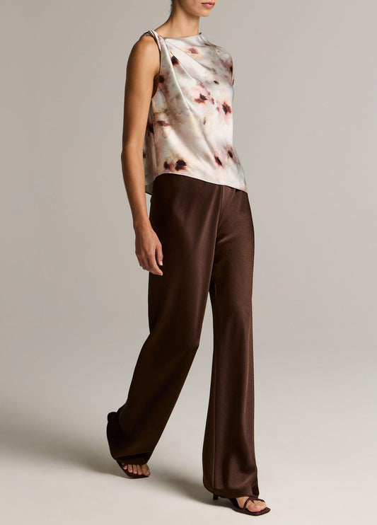 Colette High-Rise Fluid Satin Bias Pant - US 3330