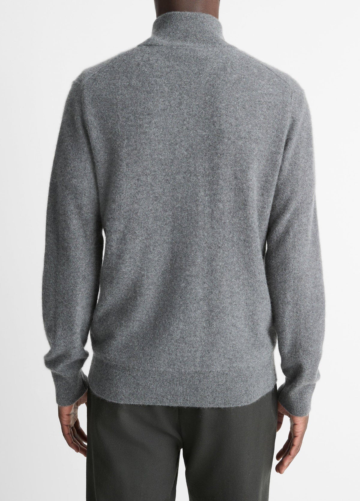 Plush Cashmere Quarter-Zip Sweater - US 4996