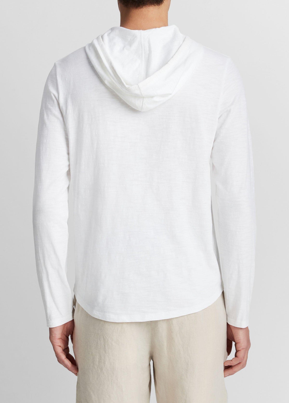 Textured Cotton Hoodie - US 6938