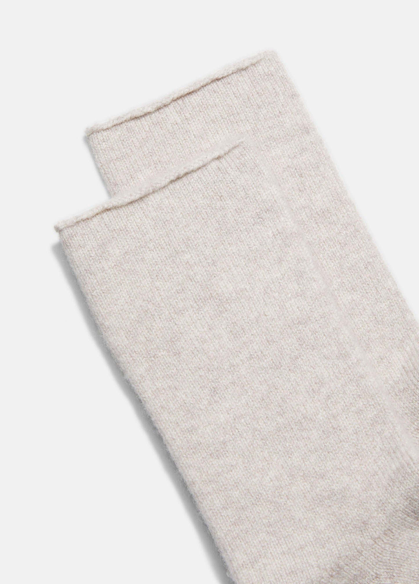 Women's Cashmere Jersey Short Sock - US 4482