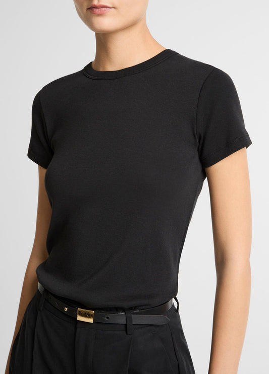 Pima Cotton-Blend '90s Shrunken T-Shirt - US 7982