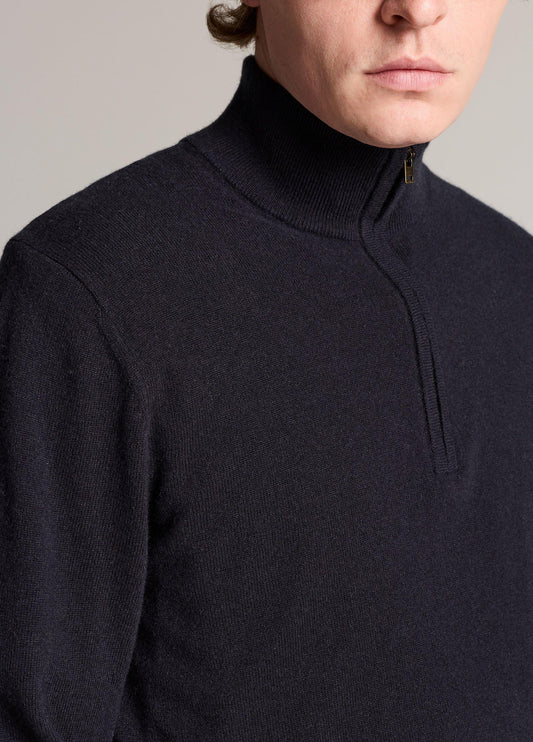 Plush Cashmere Quarter-Zip Sweater - US 4984
