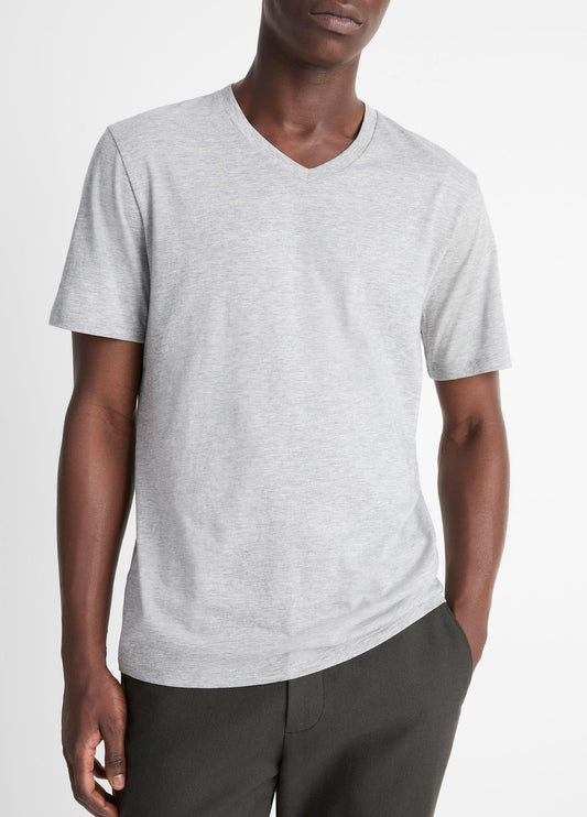 Pima Cotton V-Neck T-Shirt - US 9718
