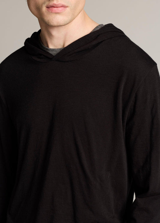 Slub Pima Cotton Double-Layer Hoodie - US 4375