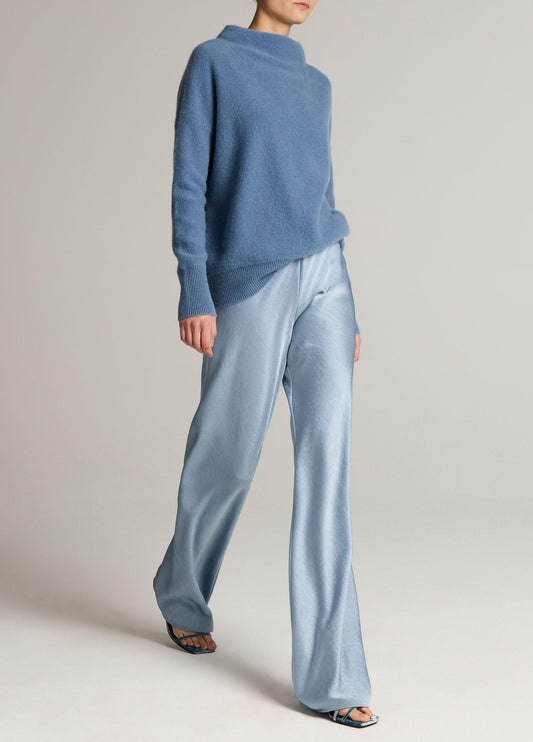 Colette High-Rise Fluid Satin Bias Pant - US 3018
