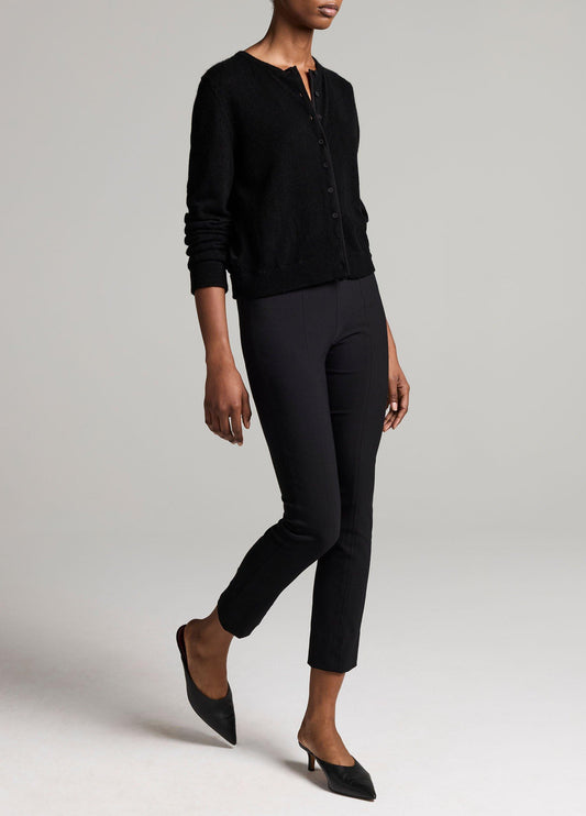 Bobbi High-Rise Stitch-Seam Ponte Legging - US 6637