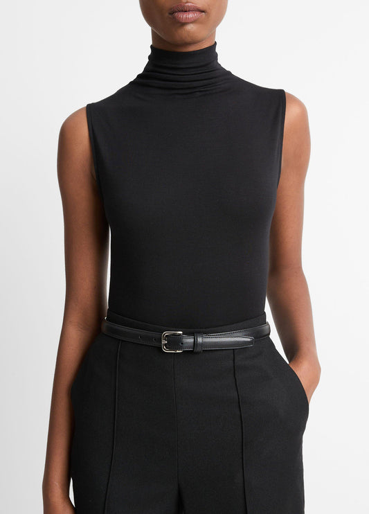 Jersey Sleeveless Turtleneck - US 5986