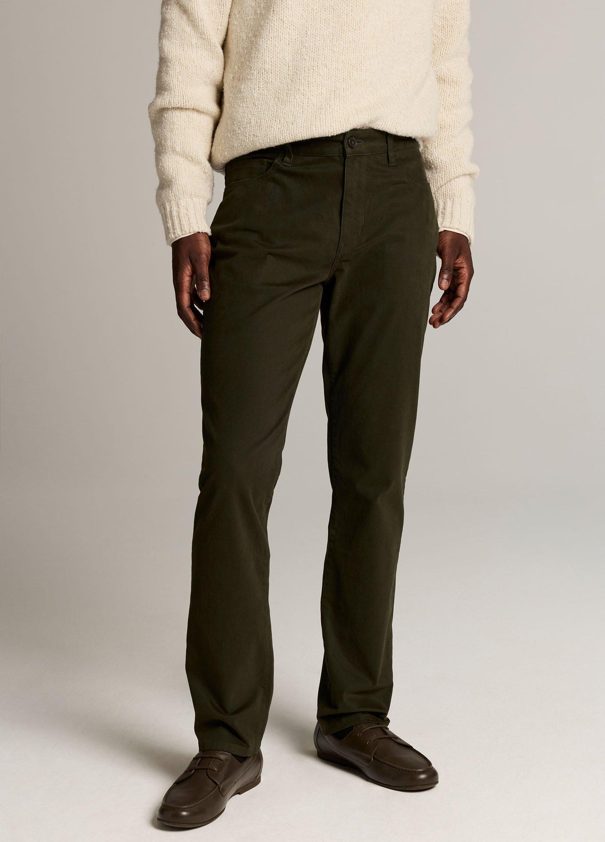 Dylan Slim 5-Pocket Peached Stretch-Cotton Pant - US 5861