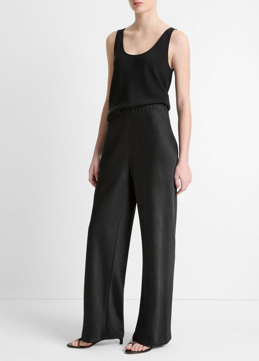 Colette High-Rise Fluid Satin Bias Pant - US 6114