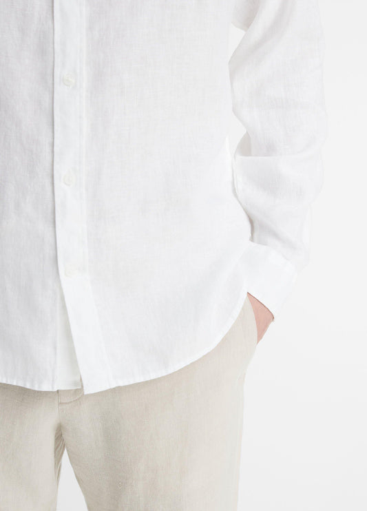 Linen Long-Sleeve Shirt - US 4249