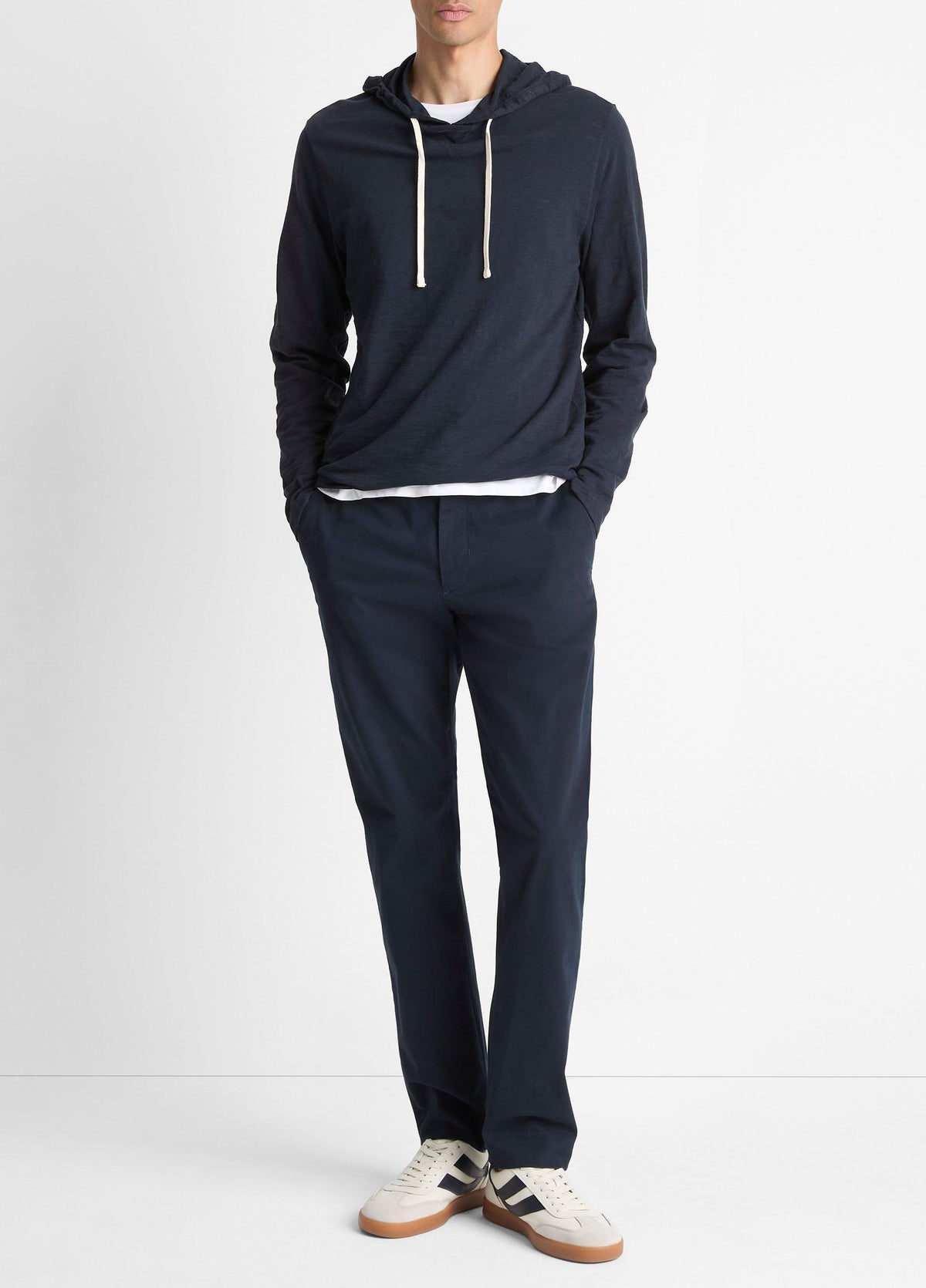 Textured Cotton Hoodie - US 2492