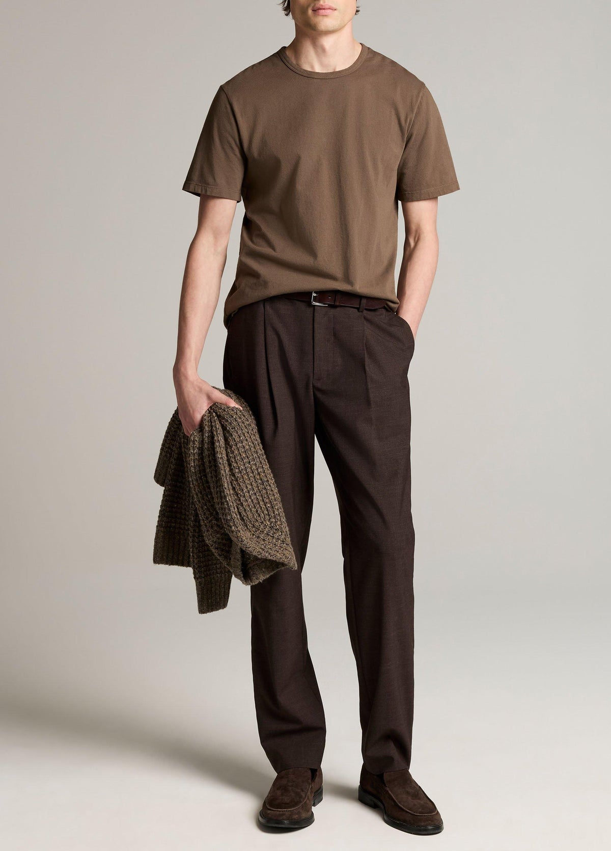 Garment Dye Cotton T-Shirt - US 4799