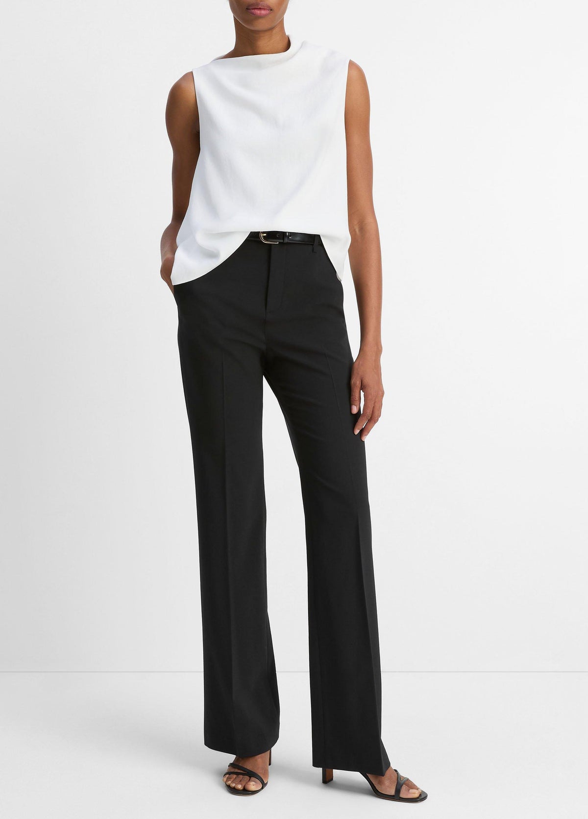 Asymmetrical Draped A-Line Top - US 1035