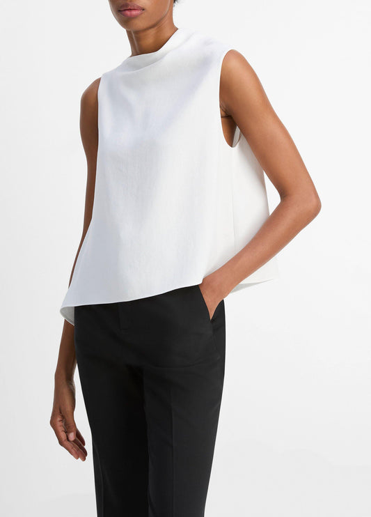 Asymmetrical Draped A-Line Top - US 1035