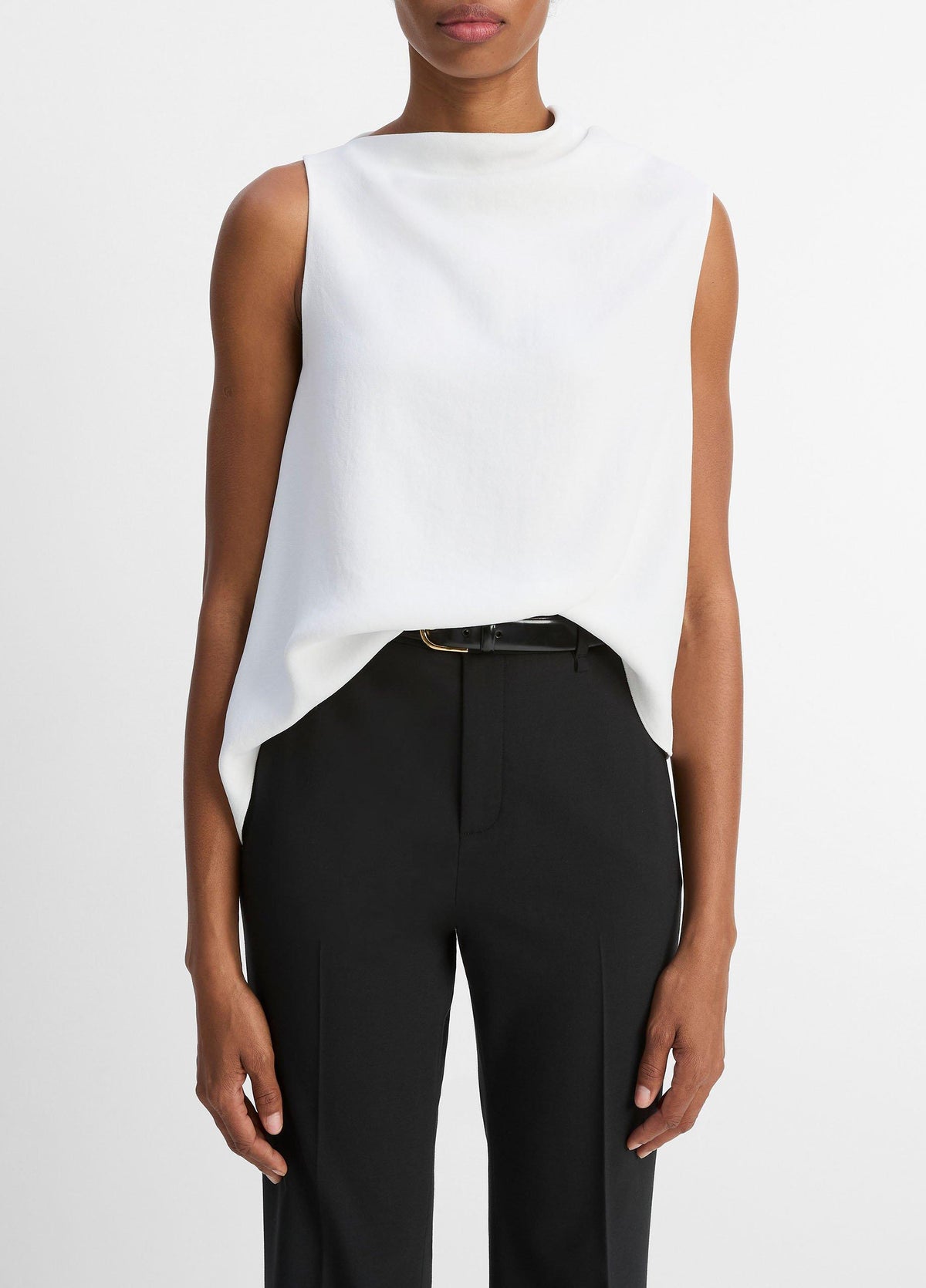 Asymmetrical Draped A-Line Top - US 1035