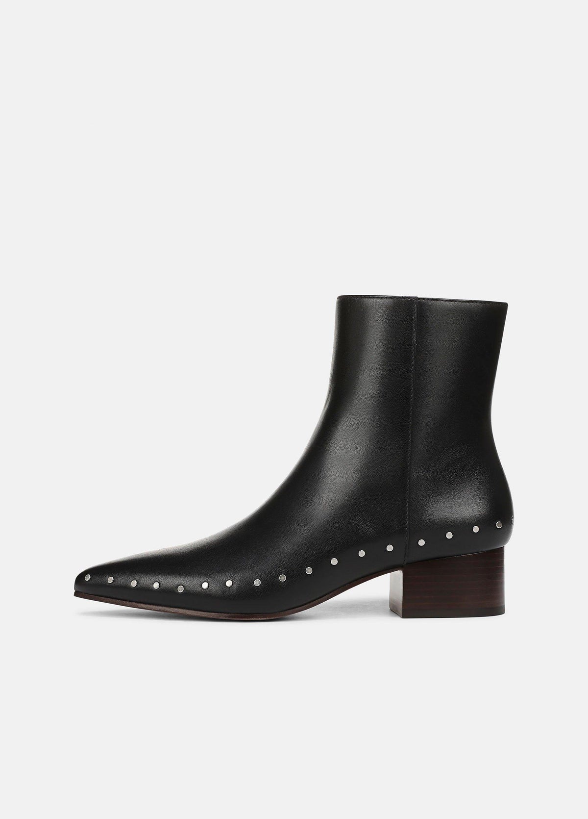 August Studded Leather Ankle Boot - US 6354