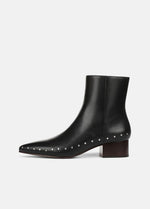 August Studded Leather Ankle Boot - US 6354
