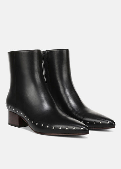 August Studded Leather Ankle Boot - US 6354