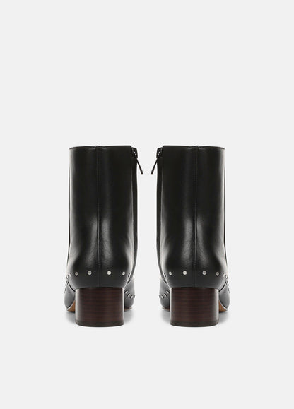 August Studded Leather Ankle Boot - US 6354