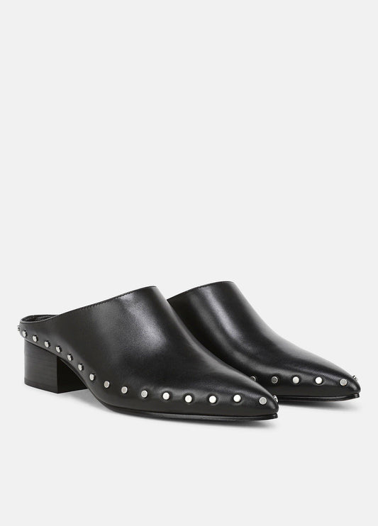 August Studded Leather Mule - US 1300
